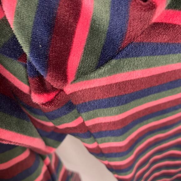 Cuddl Duds Pajama Set M Weekend Getaway Long Sleeve Stripe Lounge 2-Piece - Picture 11 of 16